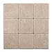 Bursa Beige/Sandy Beige Marble 4 X 4 Tumbled Field Tile - 4-pcs. Sample-Set