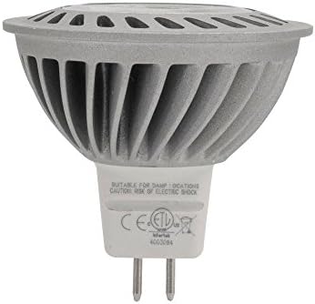 LED MR16 Daylight Replacement Bulb, 6 Watt - 424 Lumens, 5000K, GU5.3 Base, 12 Volt - 24 Pack