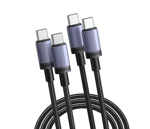 USB C Kabel 240W Ladekabel USB-C PD 3.1 Schnellladekabel PPS USB C auf USB C Kabel für iPhone 17/Air/16/15 Serie, MacBook Pro/Air, iPad Pro, Galaxy S25, Pixel, XPS, Steam Deck usw（2M 2 Stück