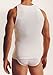 Calvin Klein Men's 3 Pack Basic Tank Top, White, Medium