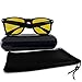 Computer Reading Glasses - Provide Headache Dry Eyes Relief - Eye Strain From Blue Light UVB Light HEV Light - Clear Lens Nerd Glasses Style For Women & Men
