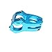 31.8 Stem 45mm Bike Stem Wake Mountain Bike Stem Short Handlebar Stem for Most Bicycle, Road Bike, MTB, BMX, Fixie Gear, Cycling (Aluminum Alloy, Black Blue Gold Red) (Blue)