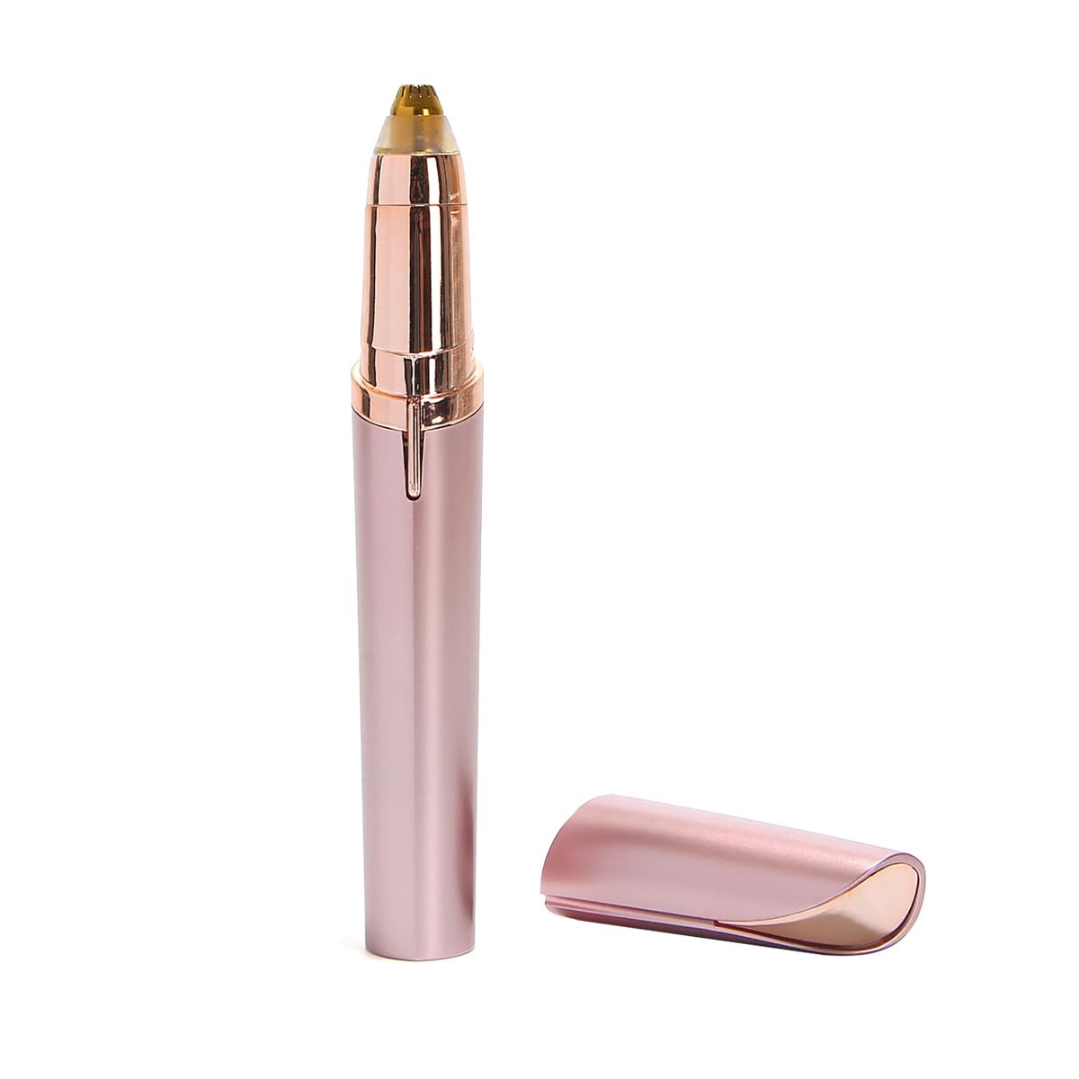 POFET yebrow Trimmer, Brow Shaper with Micro-Precision Trimming Head, Eyebrow Razor, Portable LED-Lit Trimmers for Eyebrow Face Hair Nose Hair