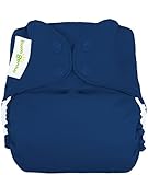 BumGenius All In One Cloth Diaper - Stellar (Deep Blue) - One Size - Snap