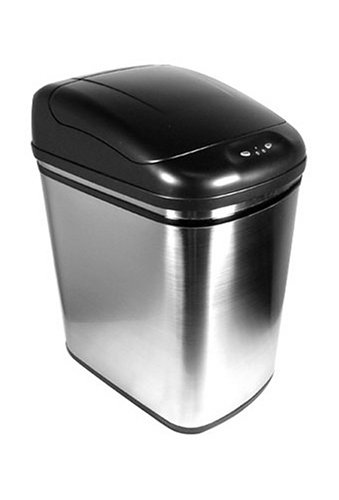 iTouchless Stainless Steel Trashcan, 7 Gallon (26 Liter)