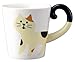 デコレ(Decole) Decorle Concomble Tail Mug, Triltoise Cat ZCB-26373, Diameter 34.3 x 5.0 x H3.7 inches (87 x 128 x 95 mm)