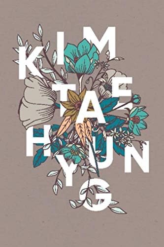 Kim TaeHyung: Notebook / Journal / Diary (9" x 6" x 120 pages) great gift for bts fans and army