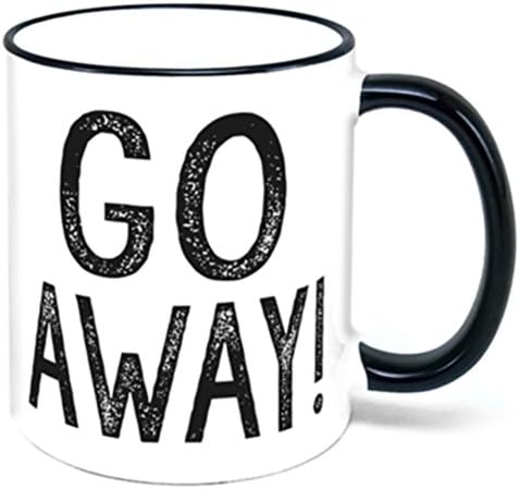Go Away Coffee Mug leave me alone