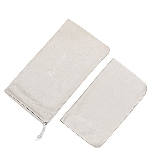 Pro Acme Retro Round Metal Frame Clear Lens Glasses Non-Prescription (Gunmetal Frame/Clear Lens)