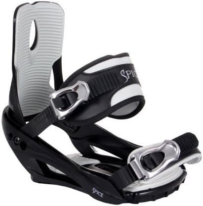 Spice Standard Women's Snowboard Bindings Black Medium
