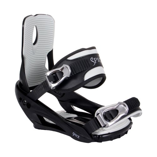 Spice Standard Women's Snowboard Bindings Black Medium