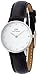Daniel Wellington Women's 0921DW Classy Sheffield Stainless Steel Watch with Black Leather Band