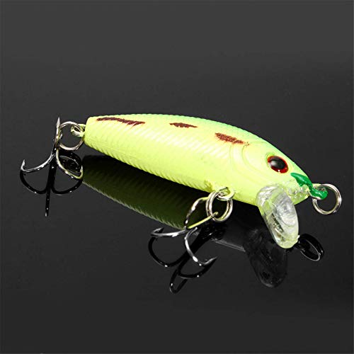 Angelköder Set43PCS Köder Angelköder Spinning River Sea Lakes Köder Fisch-Drillinge – Bild 7