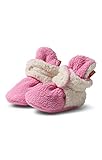 Zutano Newborn Cozie Furry Lined Booties Hot Pink Hot Pink 3 Months