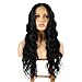 ALICE 13x6 Lace Front Black Wig, 22