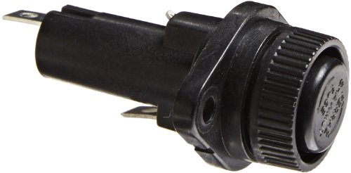 600v Ca Dc 100ka パネルマウントヒューズホルダー Ca Dc 30アンペア Gpm 端子台 1 4クイックコネクト はんだ端子 Mersen 100ka スクリューノブキャップ付き B00f5dkuyi