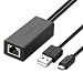 UGREEN Ethernet Adapter for Fire TV Stick (2nd GEN), All-New Fire TV (2017), Chromecast Ultra / 2/1 / Audio, Google Home Mini, Micro USB to RJ45 Ethernet Adapter with USB Power Supply Cable (3.3ft) primary