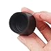 FISHBERG Pack of 16 Chair Leg Tips Caps 1.0 Inch Anti Slip Rubber Table Leg Caps Floor Protectors for Avoid Scratches,Black …