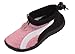 New Starbay Brand Kid's Pink Athletic Water Shoes Aqua Socks with White Streak Size 3