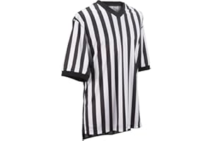 SMITTY OFFICIAL'S APPAREL Smitty | BKS-201 1" Stripe 3" Side Panel Mesh Basketball Referee Shirt Official's Choice!