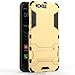 Cocomii Iron Man Armor Huawei P10 Plus Case, Slim Thin Matte Vertical & Horizontal Kickstand Reinforced Drop Protection Fashion Phone Case Bumper Cover Compatible with Huawei P10 Plus (Gold)