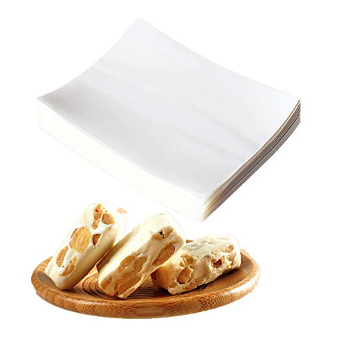 PANMLY Candy and Chocolate Making - Glutinous Rice Paper, 2.56x3.15 Inchesï¼ˆ6.5x8 cmï¼‰ (800 Sheets)