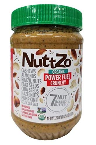 Nuttzo Natural Power Fuel Seven Nut and Seed Butter, Penaut Free, 26 oz ( 2 Pack )