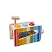 TookyToy Pound and Tap Bench with Slide Out Xylophone - Wooden Toddlers Musical Pounding and Hammer Educational Toy - Simple Baby Toys Educational & Sensory Learning for 1, 2 & 3 Year Olds