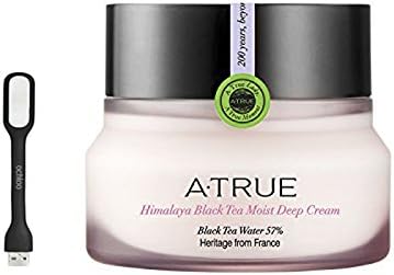 [Atrue] Himalaya Black Tea Watery Gel Cream 50g Made in Korea Ochloo logo tag led usb