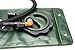 Outdoor Hydration Bladder Water Pack - 3 Litre Capacity | Army Green Colour Liquid Reservoir with Detachable Insulated Tube - Ideal For Running, Hiking, Cycling, & Camping