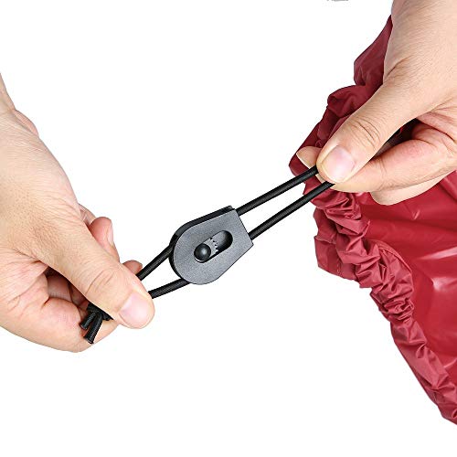 ZHX Universal Adjustable Sport Waterproof Nylon Kayak Spray Skirt Deck Sprayskirt Cover Red S - Thumbnail 4