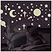 Glow-in-the-Dark 150 Stars Vinyl Wall Decals Set by Glow-in-the-Dark
