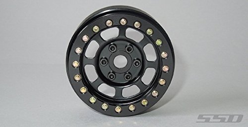 SSD RC 1.9â€ Steel Trail Beadlock Wheels (Black)
