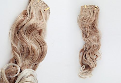 Manufacturers Selling High Temperature Wire Materials Best-selling Layer 7 Wave Women Hair Extention (gold)