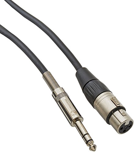 Talent PCXF30 Patch Cable XLR Female to 1/4" TRS Male 30 ft.