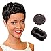 27 Pieces+1 Free Closure Short Hair Weave 100% Brazilian Virgin Human Hair Extension Natural Color #1b