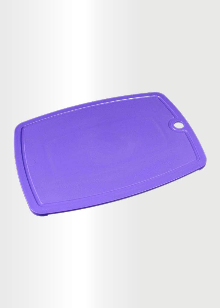 Eco Plastic Colorful Chopping Board Cutting Board Purple 32x22 cm