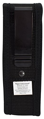 Pepper Enforcement Metal Belt Clip Tactical Holster for 4 oz. Canisters (Pepper Spray Not Included) - Thumbnail 2