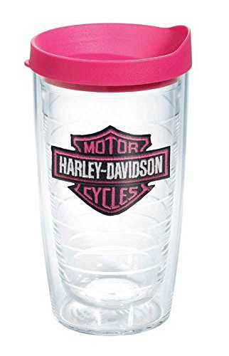 Harley-Davidson Pink Bar & Shield Emblem 16oz Tervis Tumbler