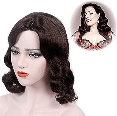 Stfantasy 1920s Finger Wave Wig Cosplay Peggy Carter Wigs For