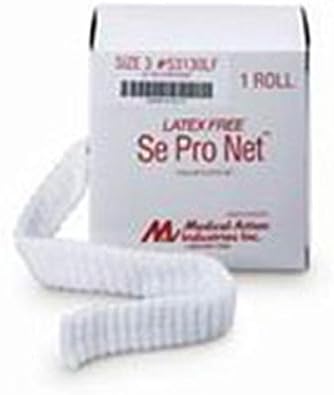 WP000-53130LF 53130LF Bandage Se Pro Net Tubular LF Elastic 7/8"x25yd Size 3 White Bx # 53130LF From Medical Action Industries