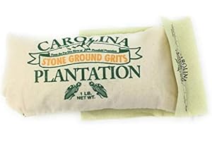 CAROLINA PLANTATION Stone Ground White Grits, 16 OZ