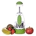 Ohana Magic Onion Chopper Vegetable Food Garlic Fruit Tomato Slap Chop Chopper Slicer Cutter Dicer + FREE Hand Peeler