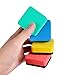 Eathtek 36 Packed Magnetic Whiteboard Dry Eraser Chalkboard Cleansers Wiper For Home,School and Office Use(4 Colors,2x2x0.8inch)