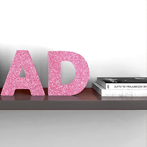 Stickyart Light Pink Glitter Wallpaper Peel and Stick Glitter Contact