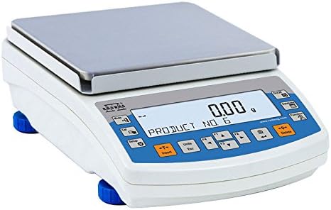 Nevada Weighing Radwag PS 6000.R1 Precision Toploading Balance With External Calibration - 6000 Gram x 0.01 Gram - European Made!