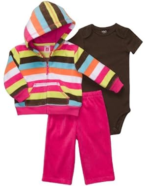Baby Girl's 3-Piece Quick & Cute Combo
