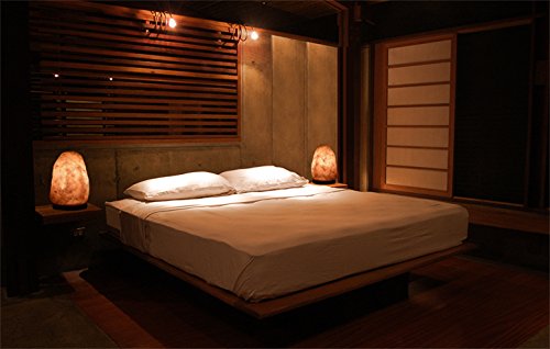 100% PREMIUM QUALITY NATURAL PINK HIMALAYAN CRYSTAL ROCK SALT LAMP WITH CE CERTIFIED ELECTRIC FITTING ACCORDING TO UK STANDARD BY MAGIC SALT (Natural 3-5 Kg, Button Cable on/off)