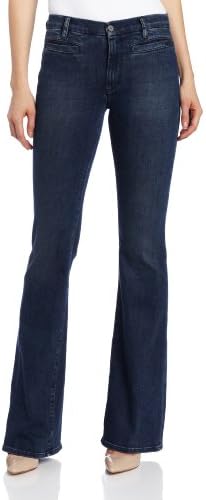 MiH Jeans Women's Marrakesh Mid Rise Kick Flare Jeans, Winger, 30