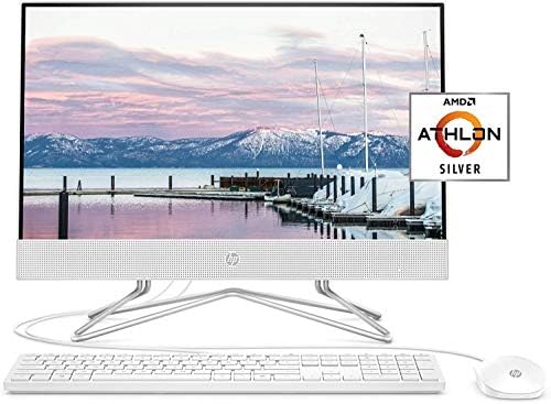 2021 Newest HP 24-inch FHD All-in-One Desktop Computer Dual-Core AMD Athlon Silver 3050U Processor 8GB DDR4 RAM NVMe M.2 256GB SSD DVD WIFI5 BT Web Cam Windows 10 Snow White w/RE USB3.0 Flash Drive 8 2021 Newest HP 24-inch FHD All-in-One Desktop Computer Dual-Core AMD Athlon Silver 3050U Processor 8GB DDR4 RAM NVMe M.2 256GB SSD DVD WIFI5 BT Web Cam Windows 10 Snow White w/RE USB3.0 Flash Drive